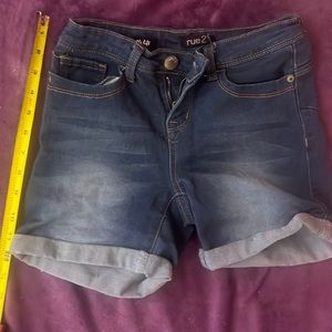 Rue 21 Jean Shorts booty lifting stretchy NWOT